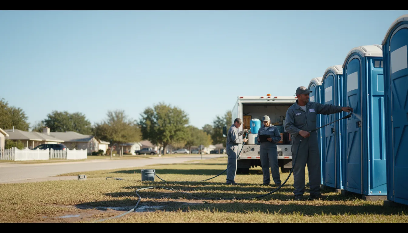 Long-Term Portable Toilet Rental in Readlyn, IA near me